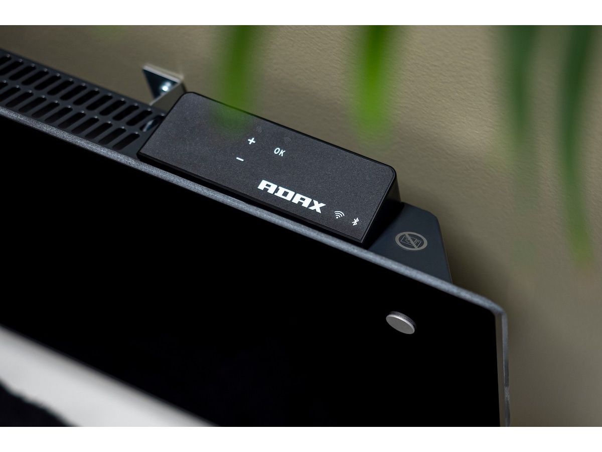 Adax Clea L WiFi Glas Panelelement 1000W (svart) Panelelement