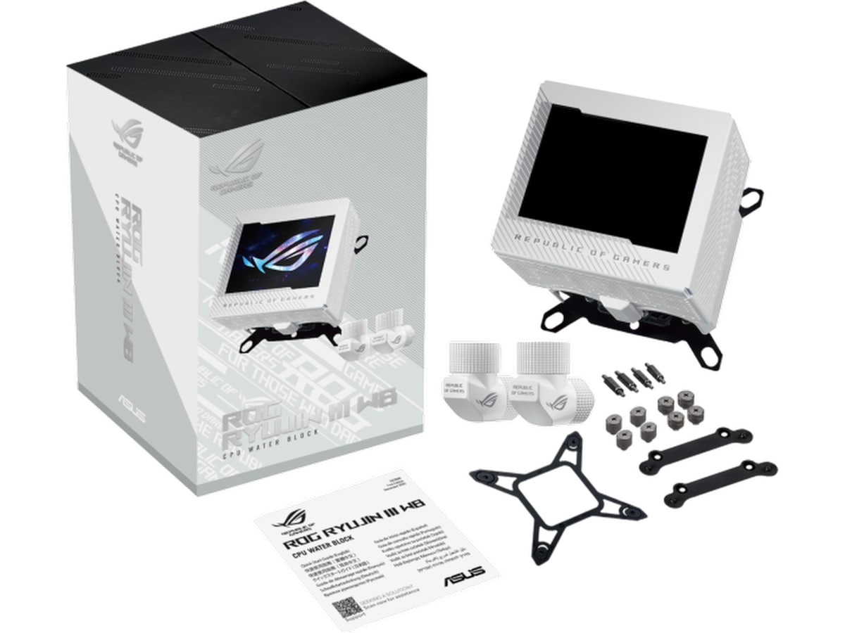 Asus ROG Ryujin III WB (vit) Tillbehör