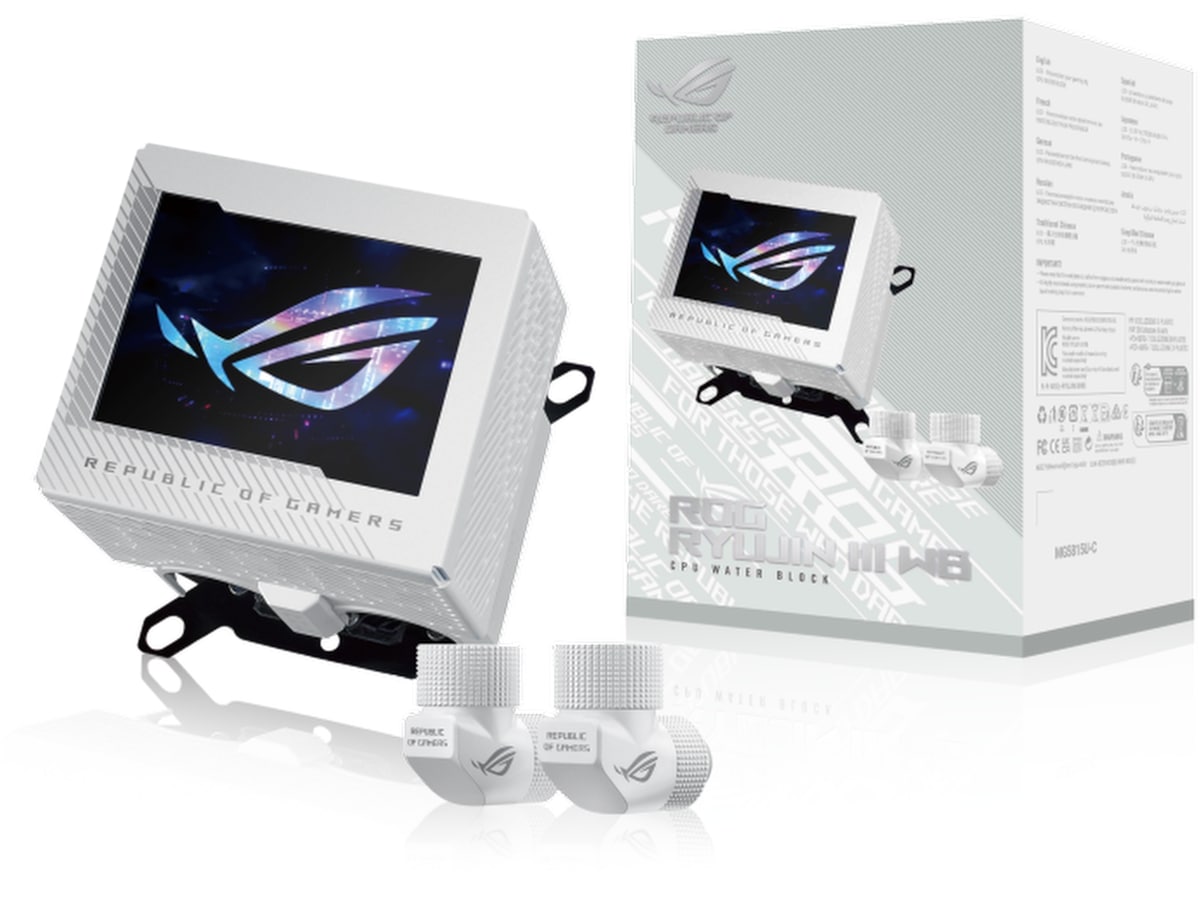 Asus ROG Ryujin III WB (vit) Tillbehör