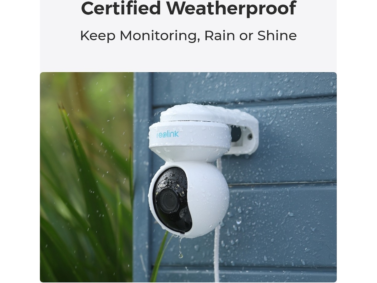 Reolink E1 Outdoor WiFi övervakningskamera utomhus Övervakningskamera