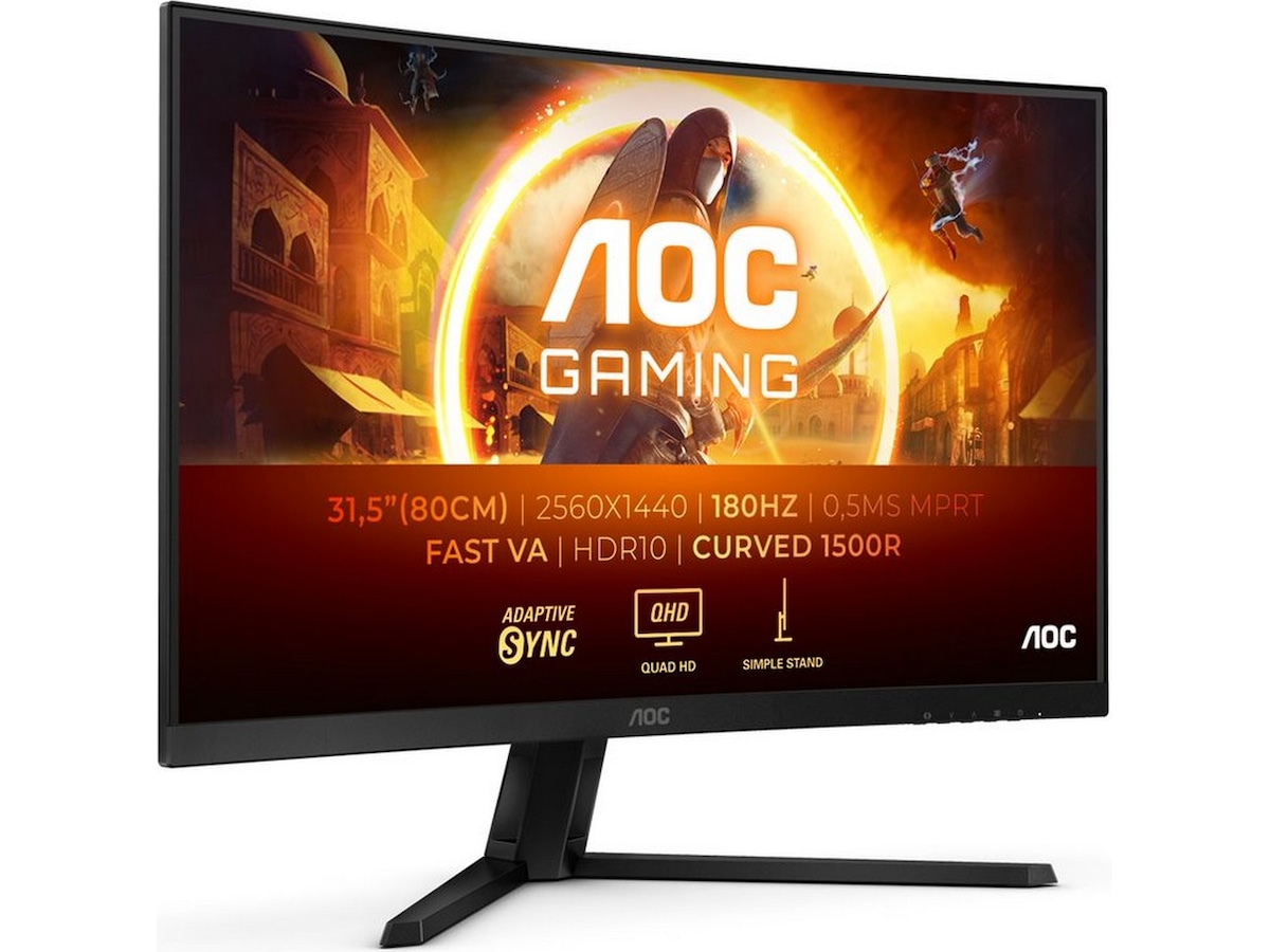 AOC 32" curved gamingskärm CQ32G4VE Gamingskärmar