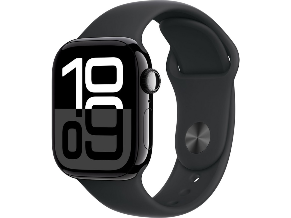 Apple Watch Series 10 GPS + LTE 42mm Aluminium (gagatsvart) Smartwatches