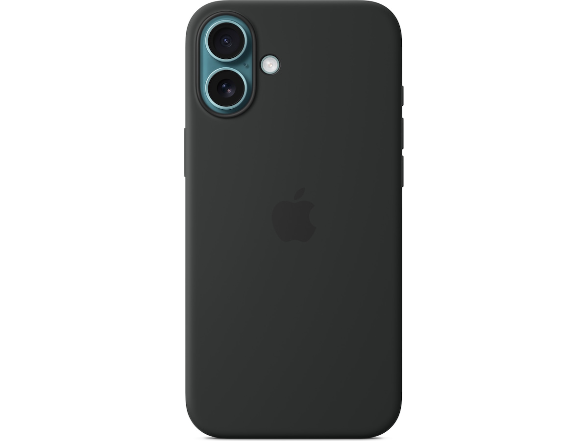 Apple iPhone 16 Plus Silikonskal (svart) Mobilskal