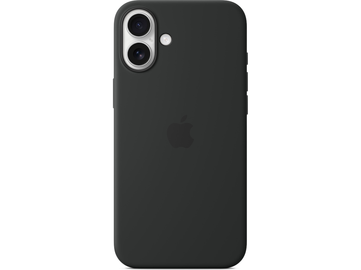 Apple iPhone 16 Plus Silikonskal (svart) Mobilskal