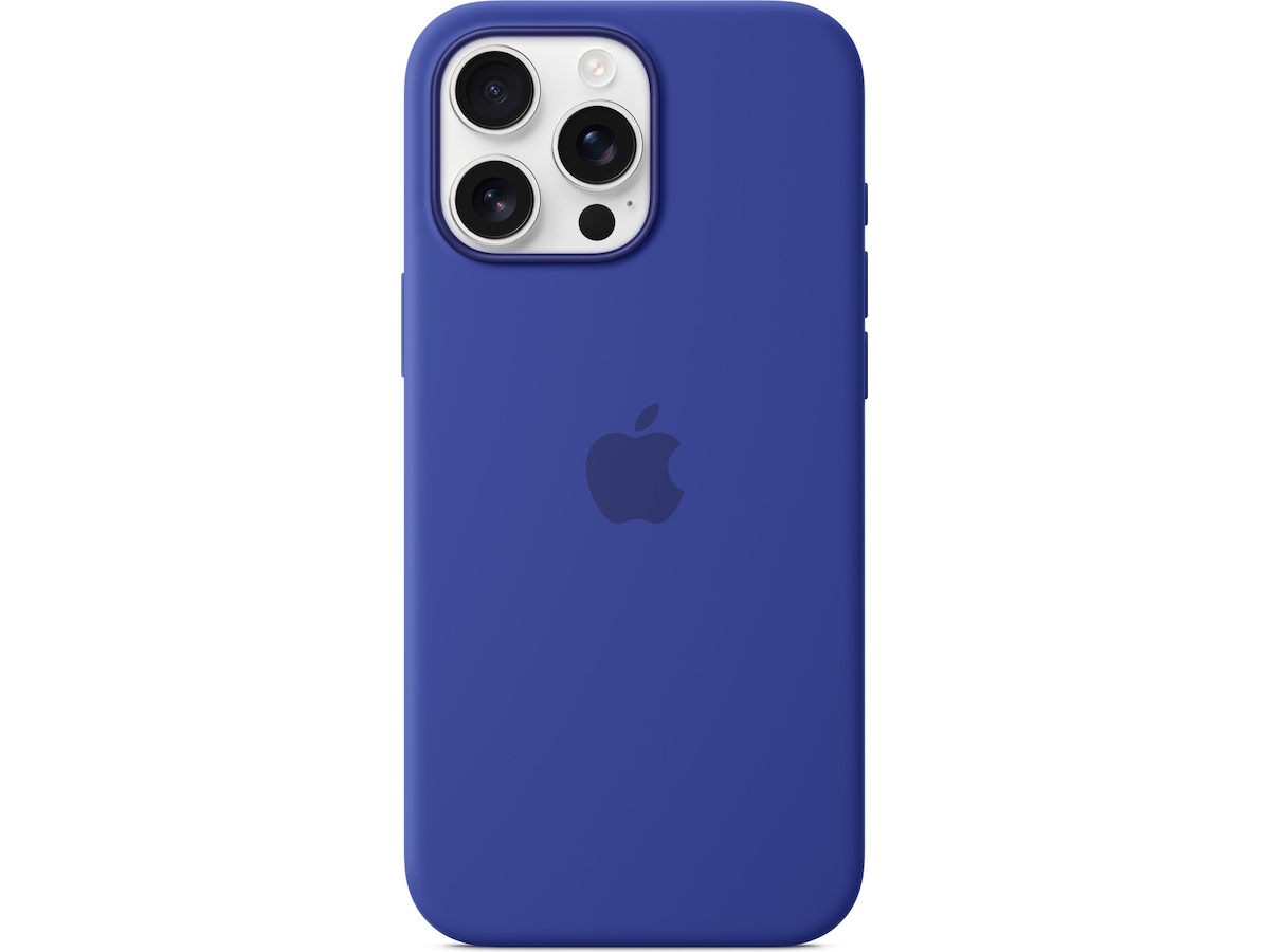 Apple iPhone 16 Pro Max Silikonskal (ultramarin) Mobilskal