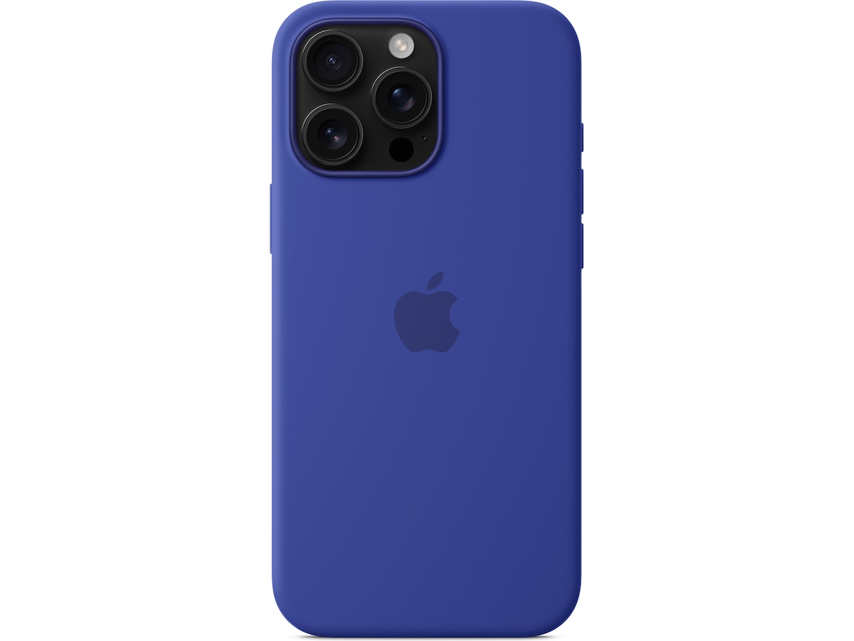 Apple iPhone 16 Pro Max Silikonskal (ultramarin) Mobilskal