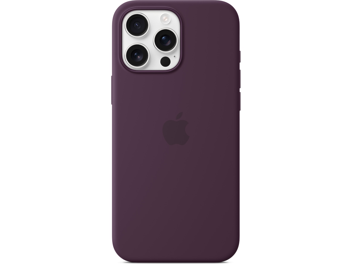 Apple iPhone 16 Pro Max Silikonskal (plommon) Mobilskal