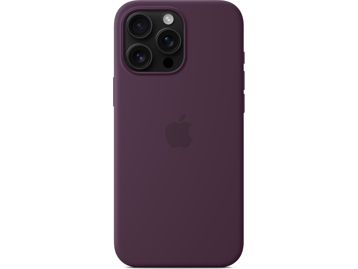 Apple iPhone 16 Pro Max Silikonskal (plommon) Mobilskal