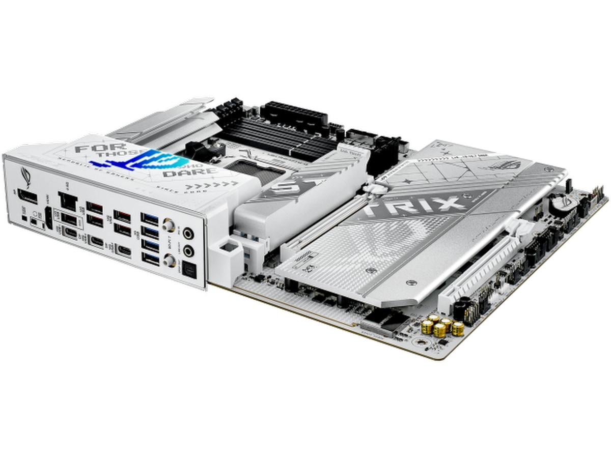 ASUS ROG Strix X870-A GAMING WIFI Moderkort (vit) AMD Socket