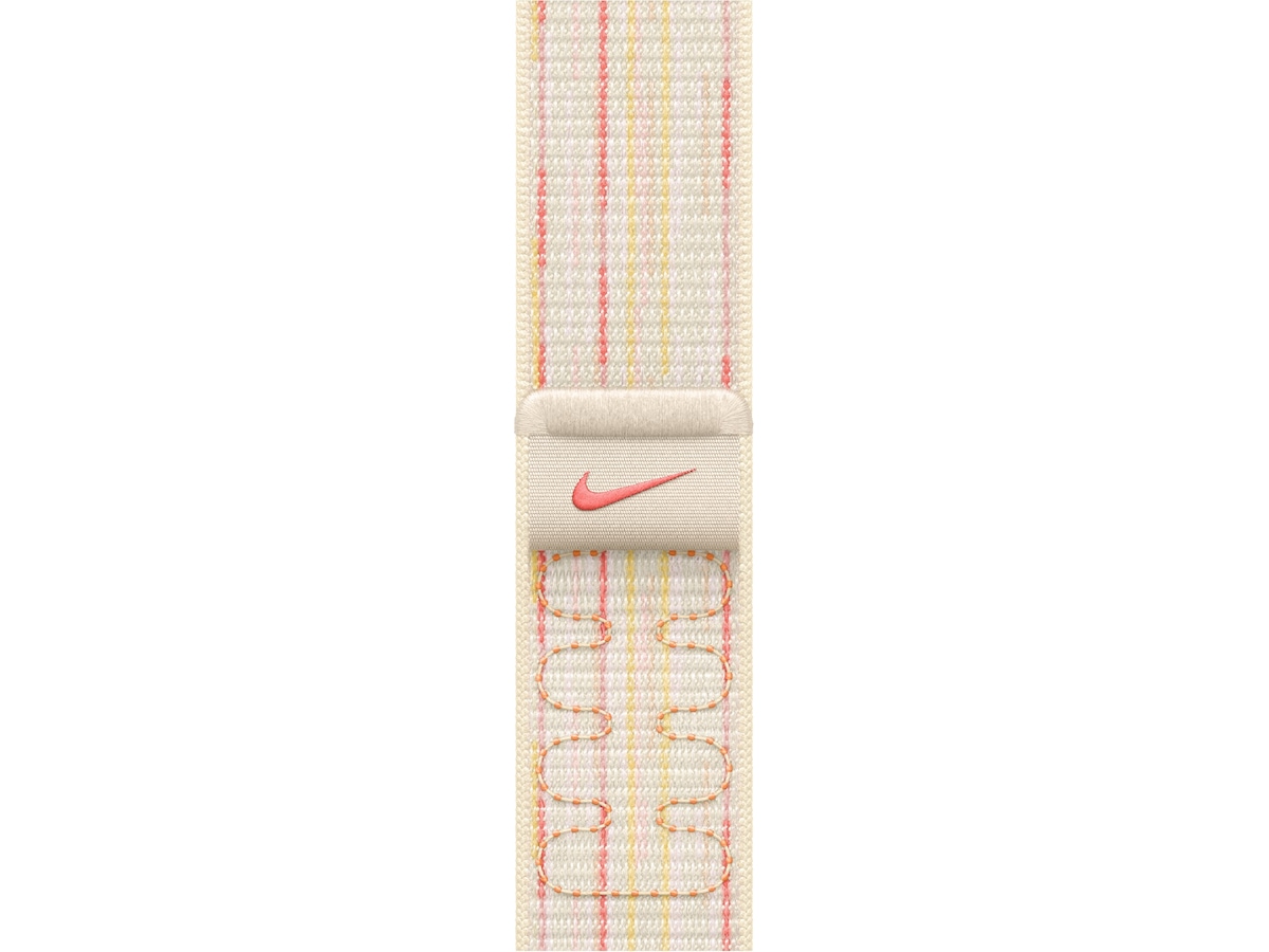 Apple Watch 46mm Nike Sport Loop (starlight/pink) Armband