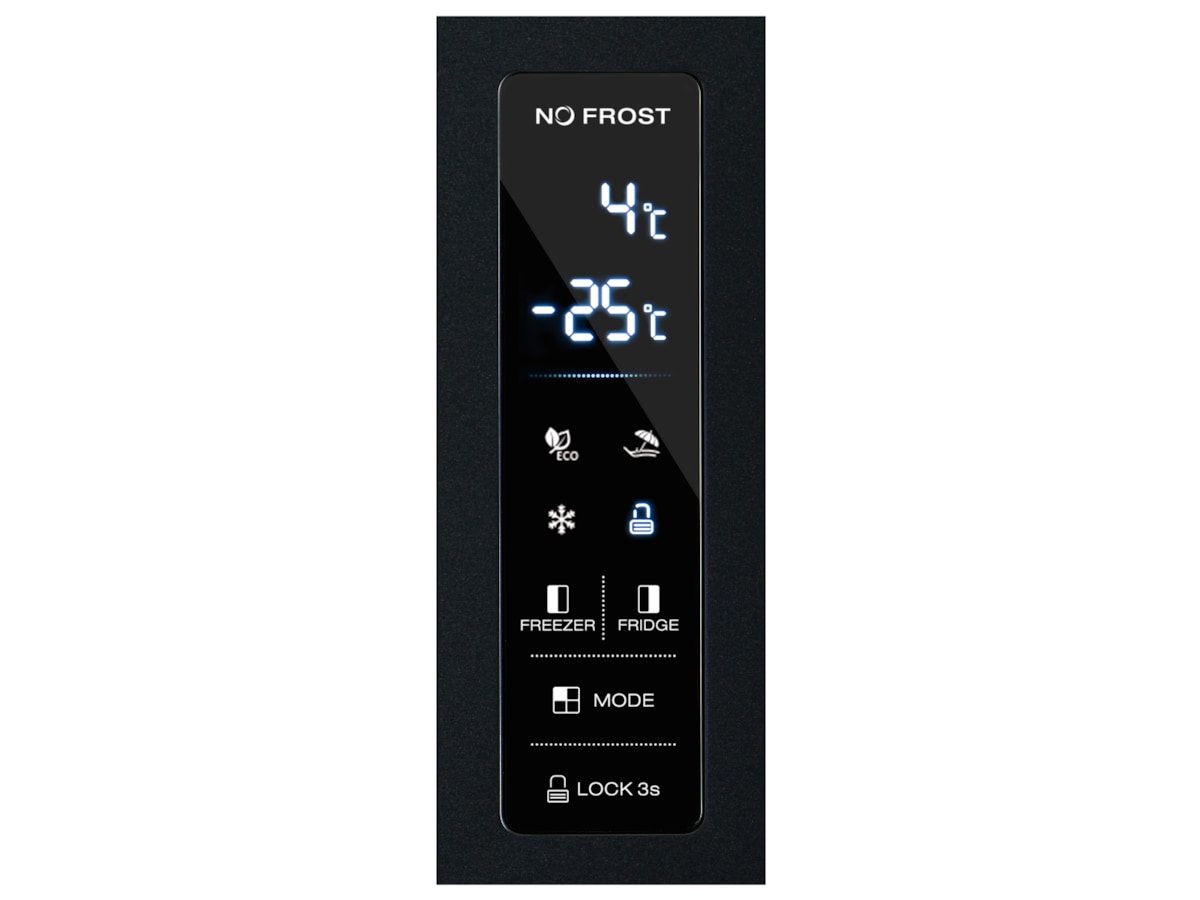 Avant MDR79DI1 Side-by-Side kyl- och frysskåp (svart) Side-by-side kylskåp