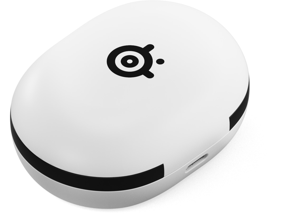 SteelSeries Arctis GameBuds Trådlösa Hörlurar PS5 (vit) Gamingheadset