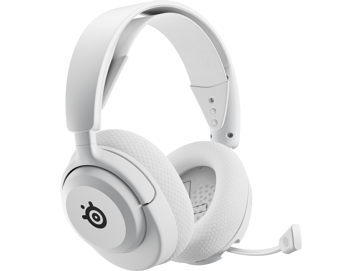 Steelseries Arctis Nova 5 gamingheadset PC (vit) Gamingheadset