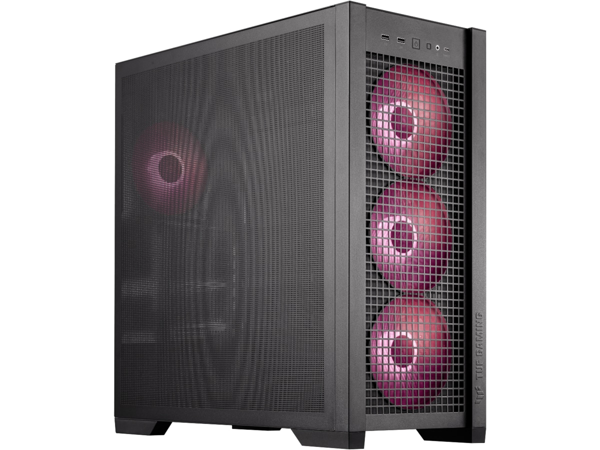 Asus TUF GAMING GT302 TG ARGB Mid Tower (svart) Midi tower