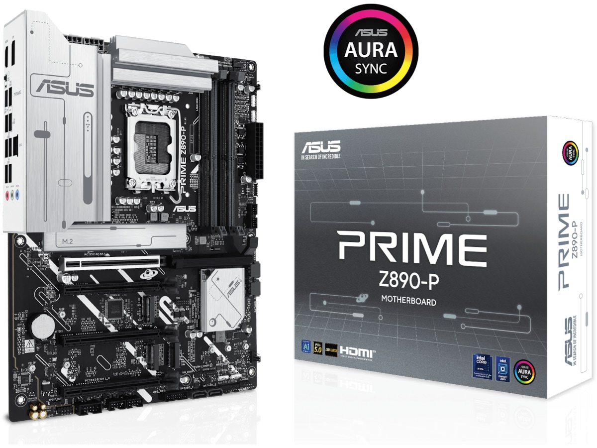 Asus Prime Z890-P Moderkort Intel Socket