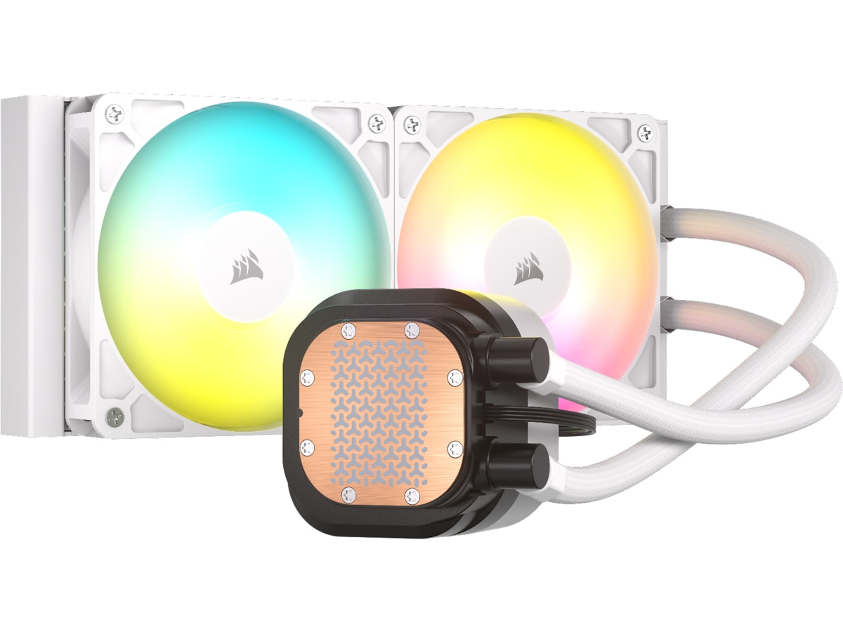 Corsair Nautilus 240 ARGB CPU Kylare (vit) CPU - Vattenkylning