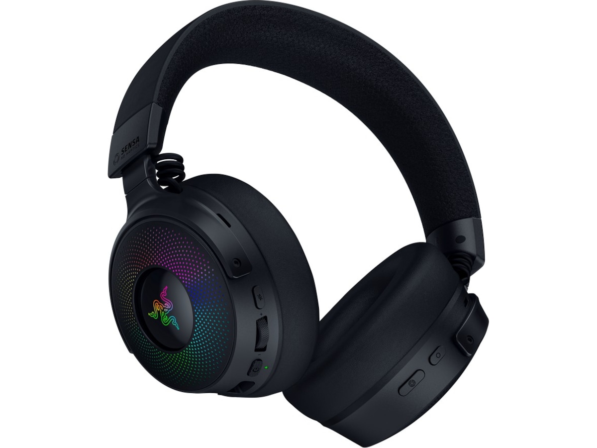 Razer Kraken V4 Pro Wireless gaming headset (svart) Gamingheadset