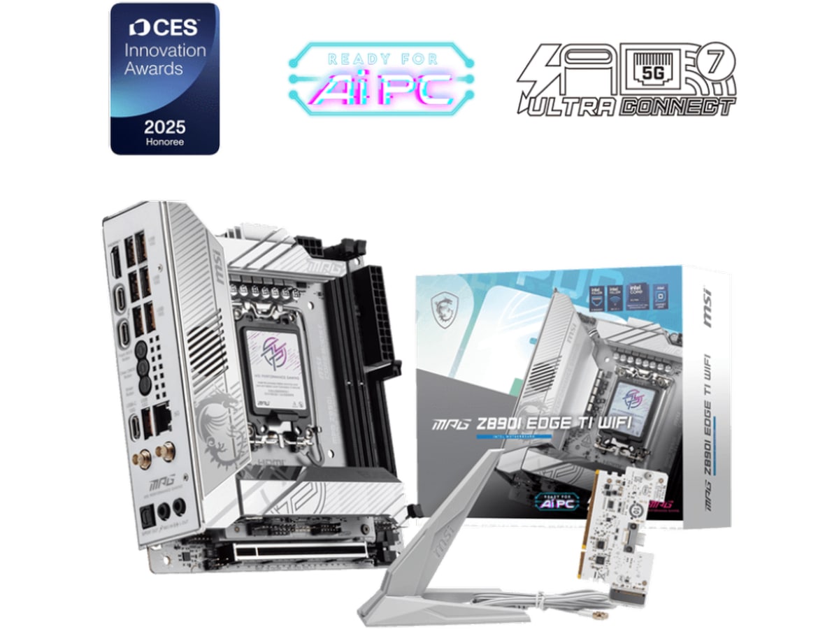 MSI MPG Z890I EDGE TI WIFI Moderkort Intel Socket