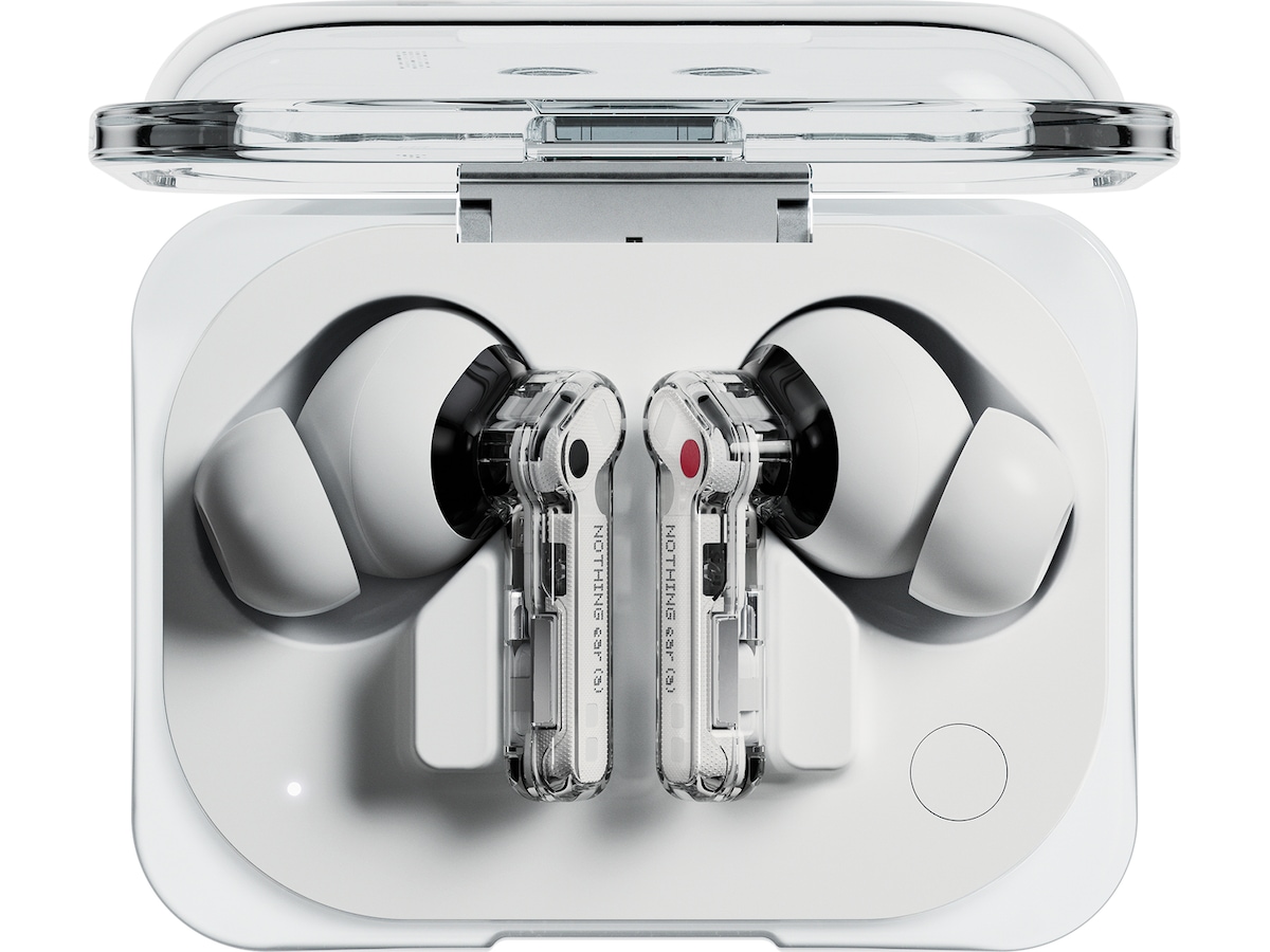Nothing Ear (A) (vit) In-ear hörlurar
