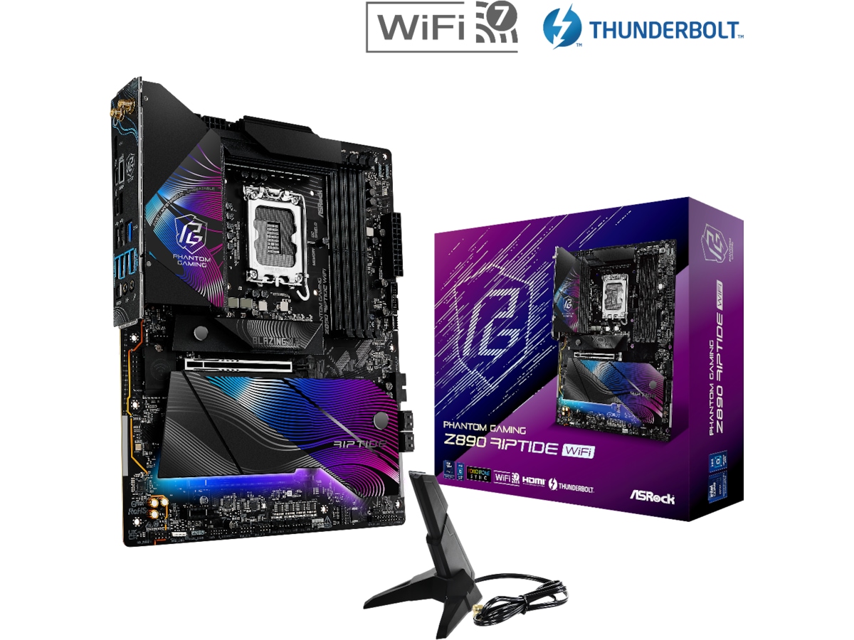 ASRock Z890 RIPTIDE WIFI Moderkort
