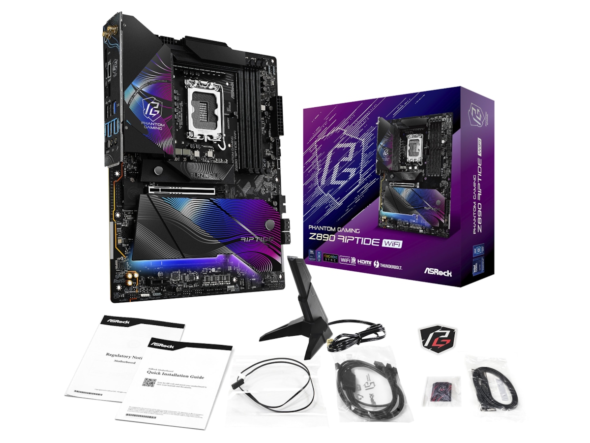 ASRock Z890 RIPTIDE WIFI Moderkort Intel Socket