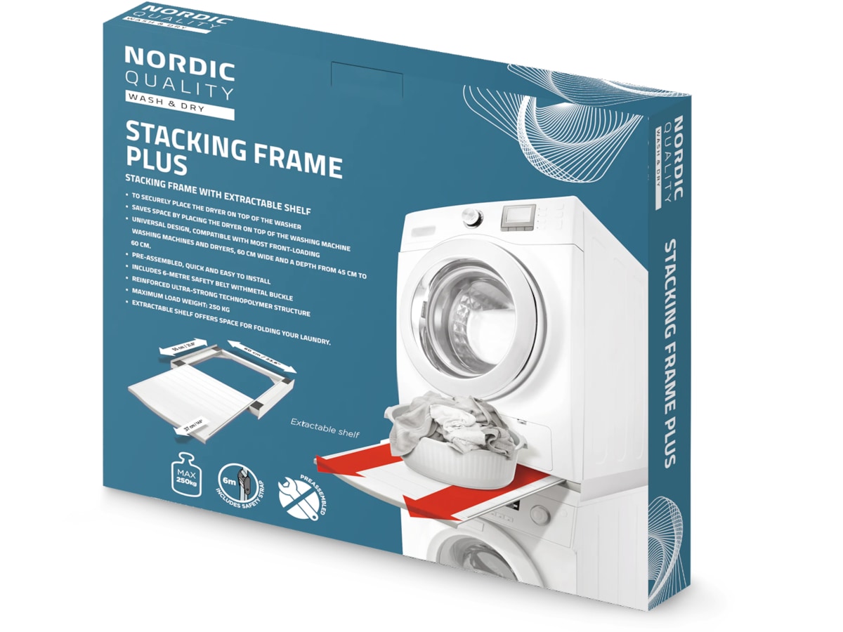 Nordic Quality Staplingsram Plus Tillbehör till tvättmaskiner & torktumlare