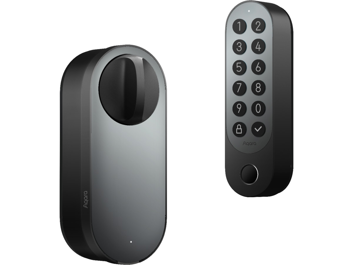Aqara Smart Lock U200 Kit (svart) Elektroniskt dörrlås