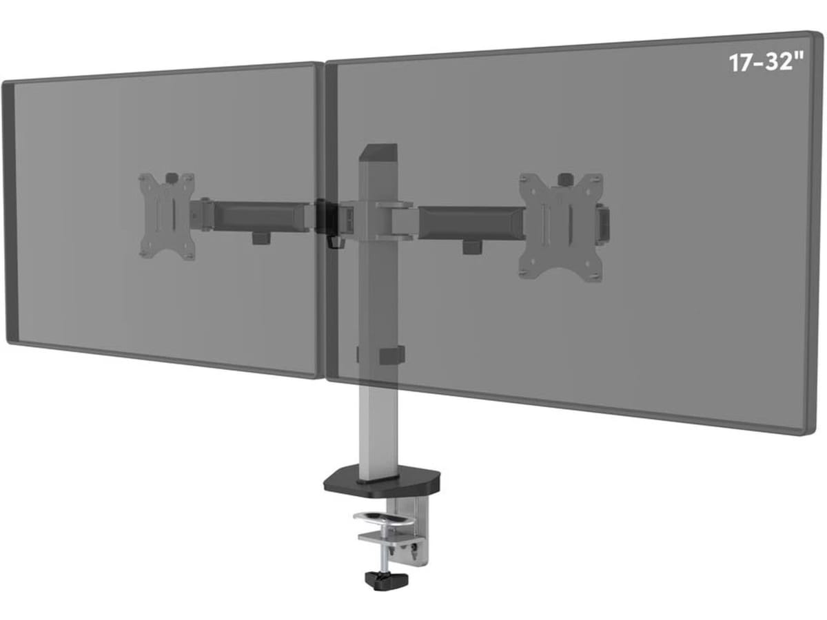 Andersson MRM-F2200 dubbel monitorarm Bord och väggfäste
