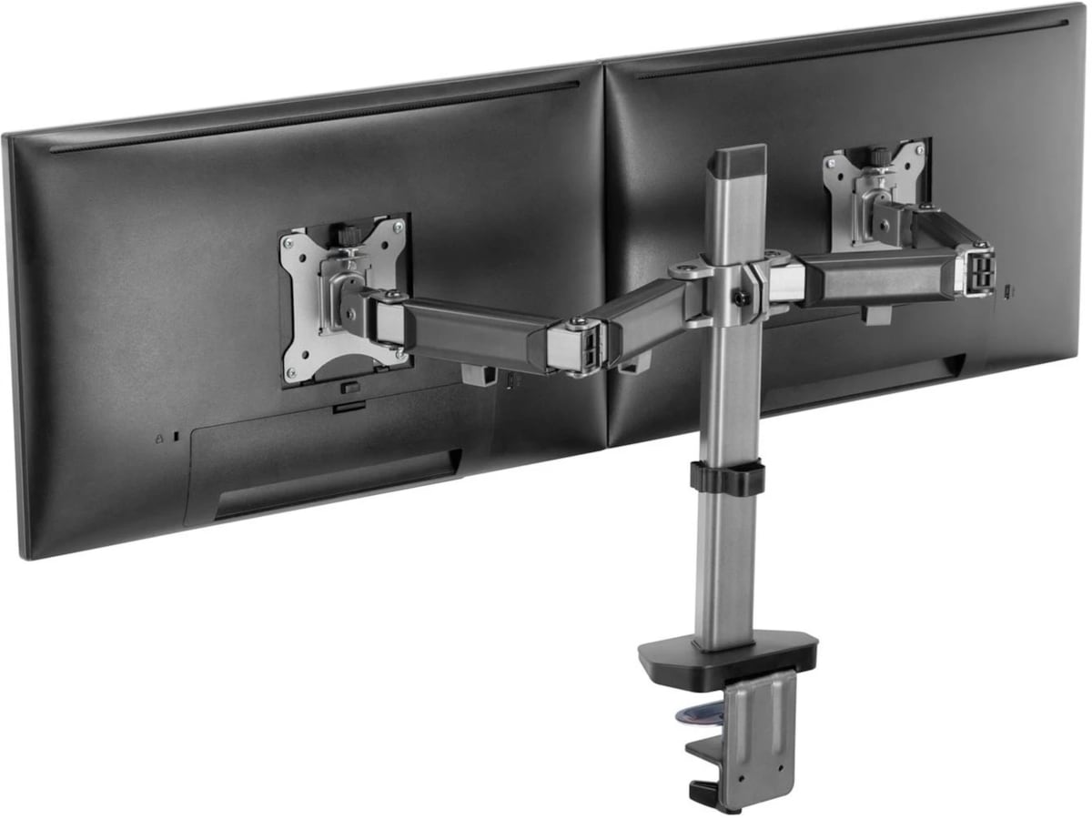 Andersson MRM-F2200 dubbel monitorarm Bord och väggfäste