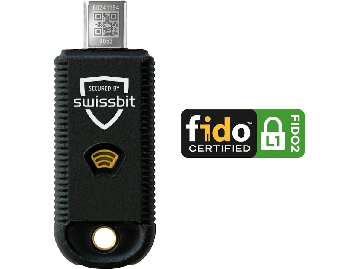 Swissbit iShield USB-C Pro Antivirus / Security