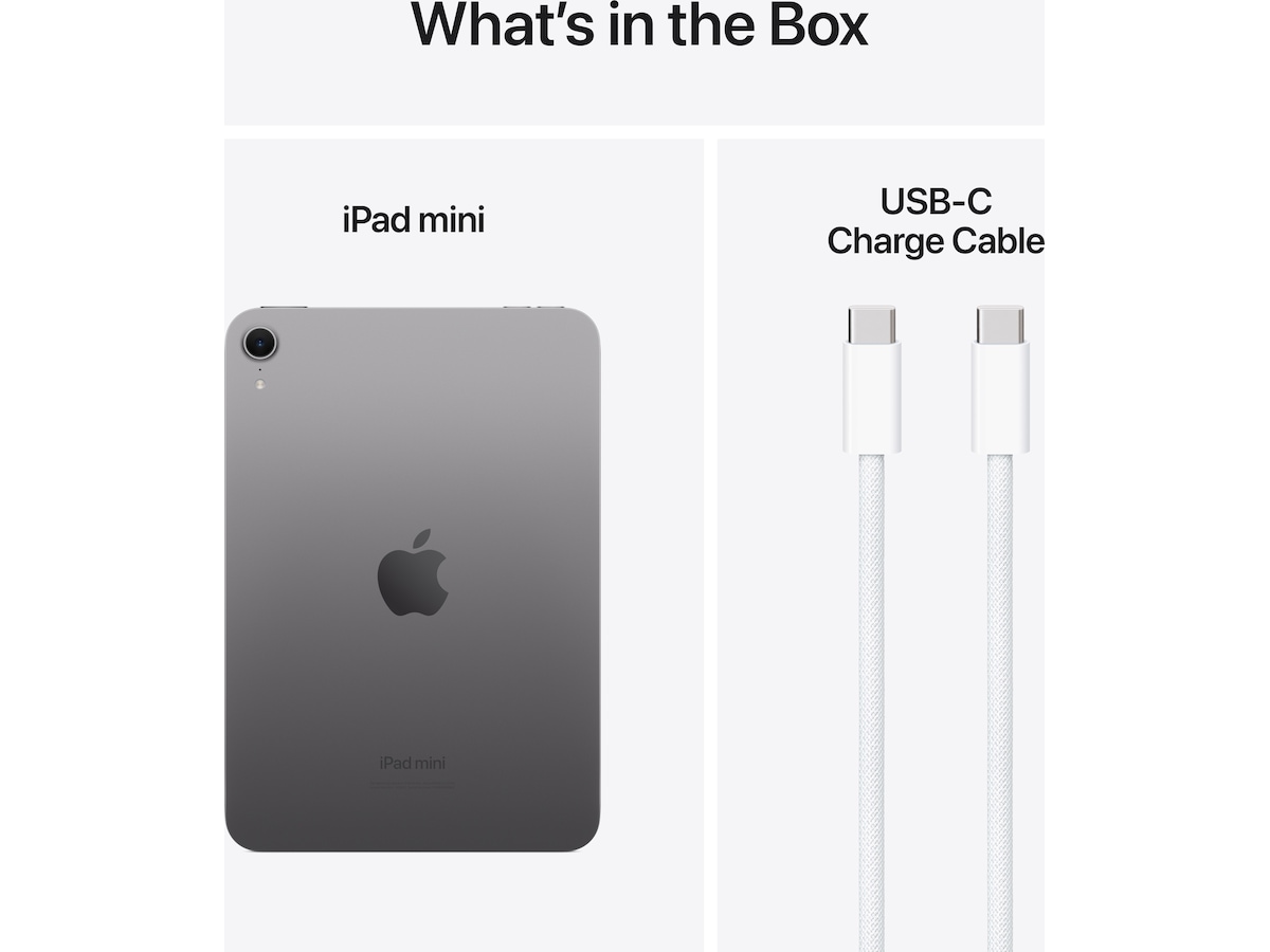 iPad mini (2024) 128GB WiFi (rymdgrå) Surfplattor