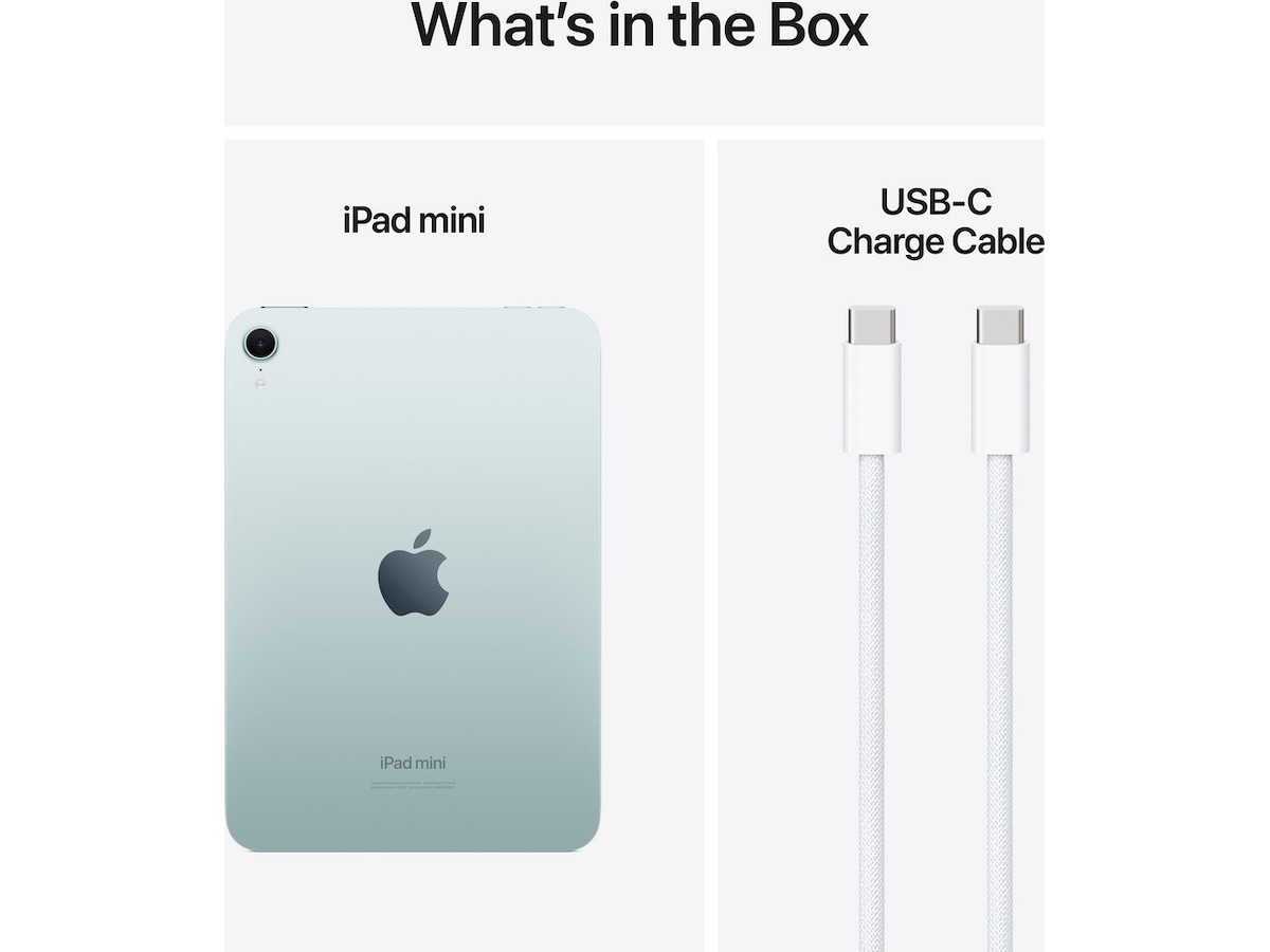 iPad mini (2024) 256GB WiFi (blå) Surfplattor