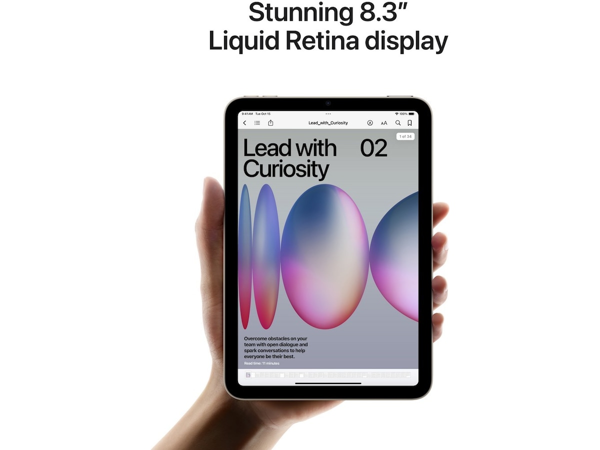 iPad mini (2024) 256GB 5G (lila) Surfplattor