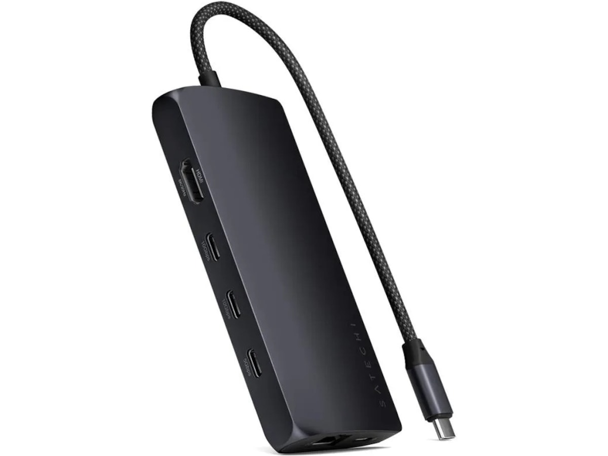 Satechi Multiport 8K Docking (midnight) Dockningsstation och USB-hub