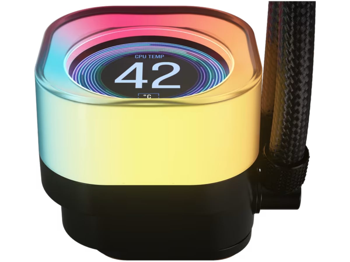 Corsair iCUE LINK TITAN 360 RX LCD AIO Kylare (svart) CPU - Vattenkylning
