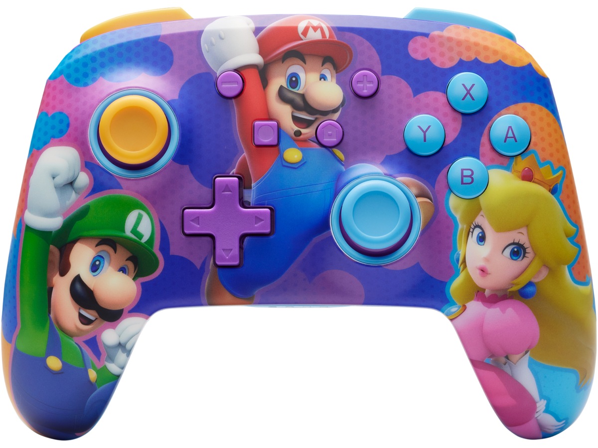 PowerA Enhanced Wireless kontroller Color Splash Heroes