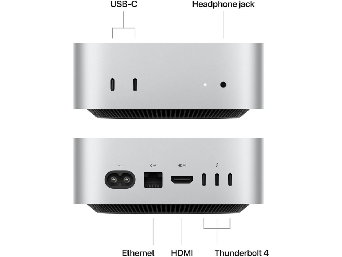 Mac Mini M4 (2024) 512GB Stationär dator