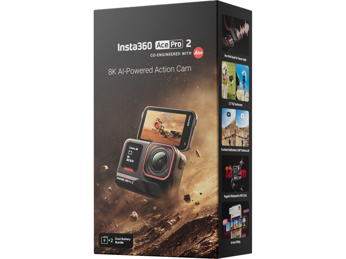Insta360 Ace Pro 2 Dual Battery Bundle Actionkamera