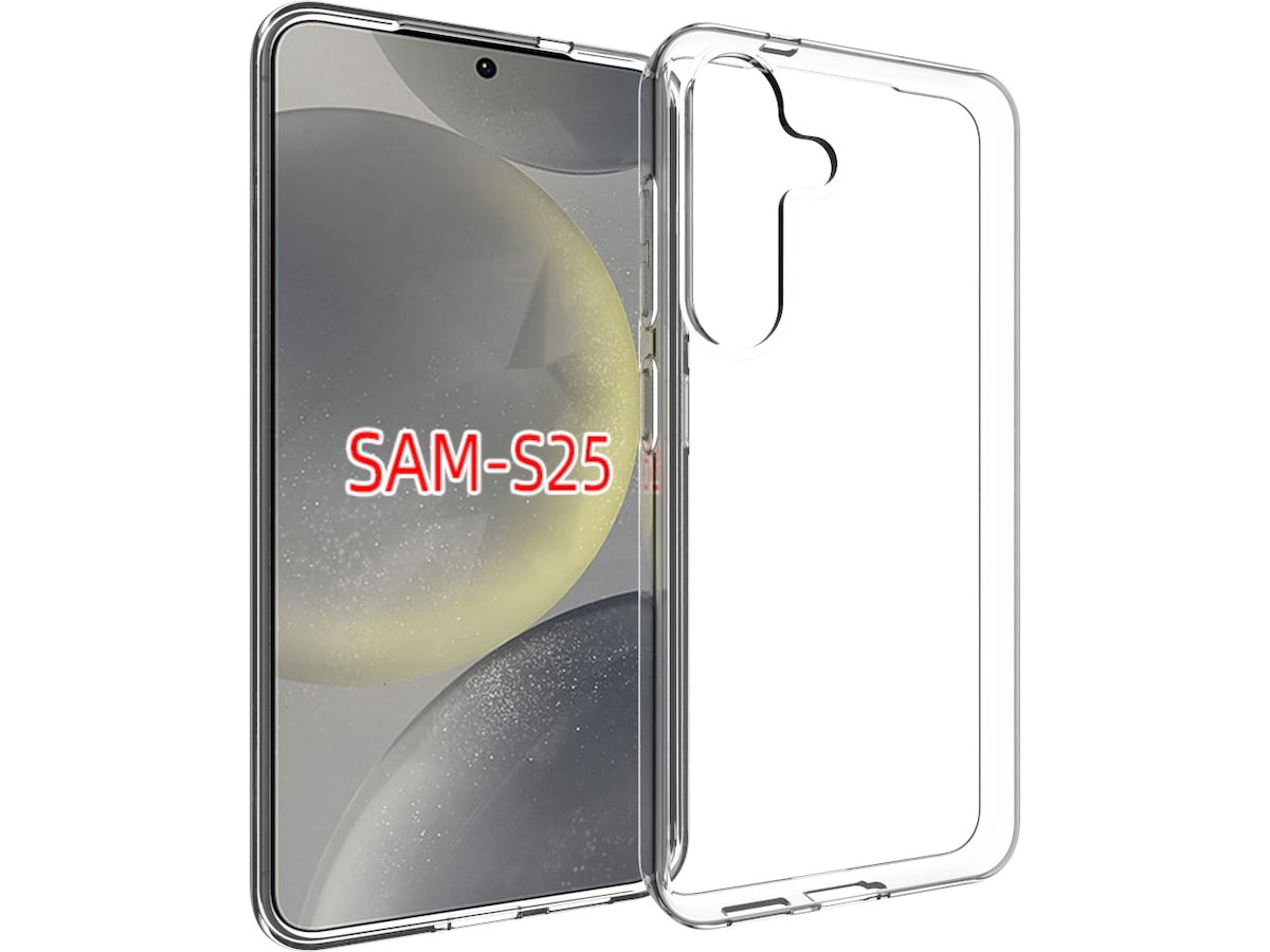 iiglo Galaxy S25 Silikonskal (transparent) Mobilskal
