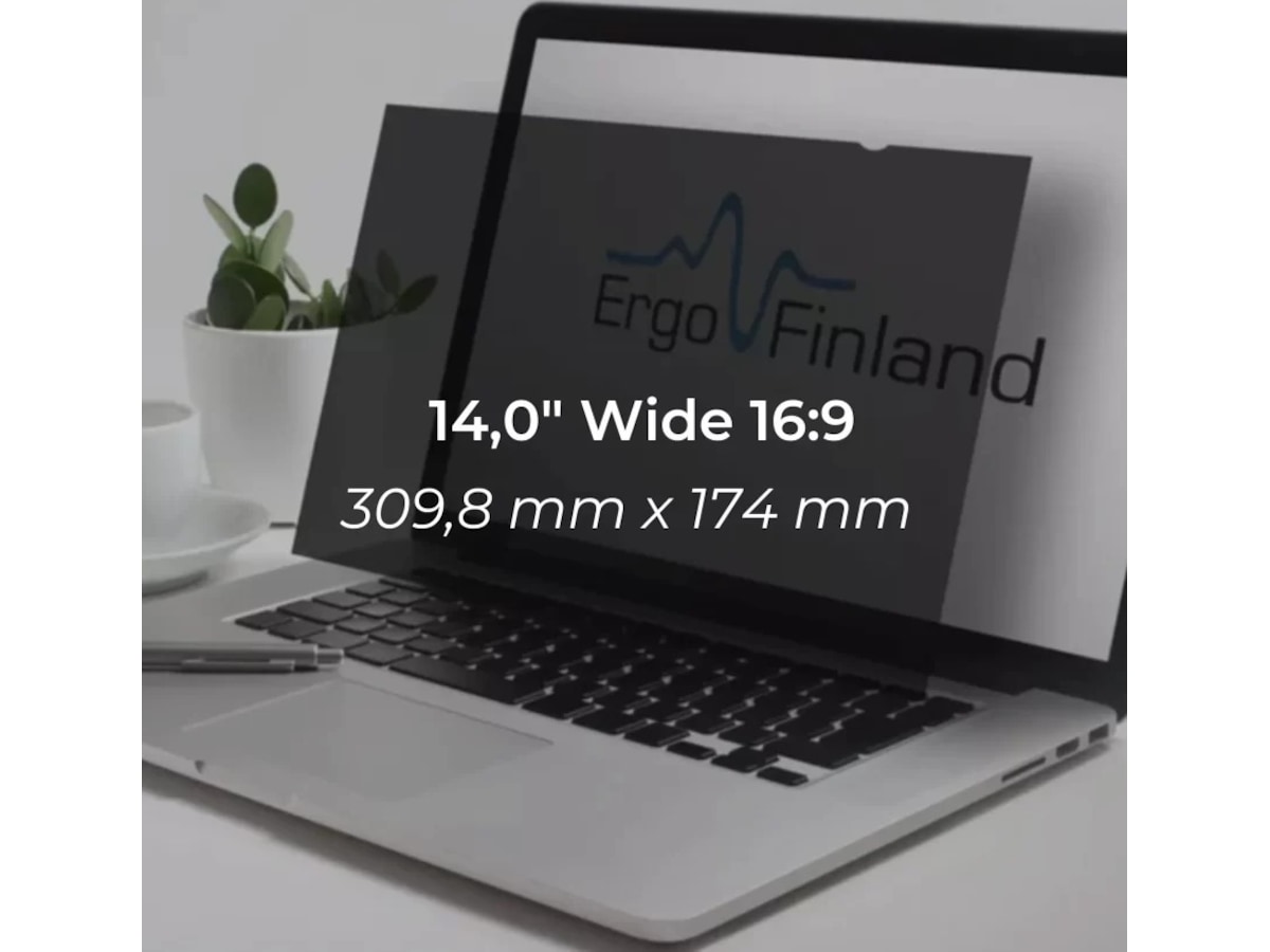 Kenson 14" Wide 16:9 Privacy skärmskydd Skärmskydd surfplattor