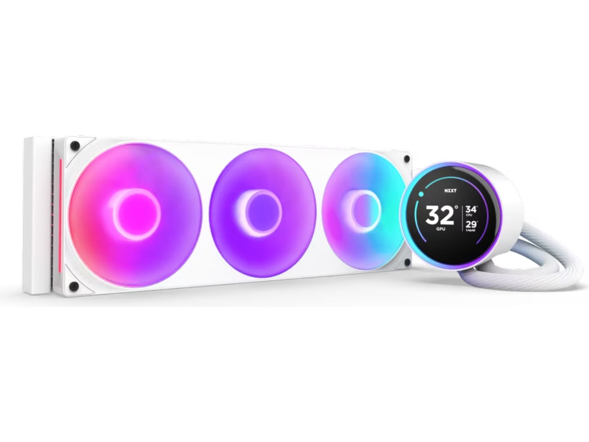 NZXT Kraken 360 Elite V2 2024 RGB Kylare (vit) CPU - Vattenkylning