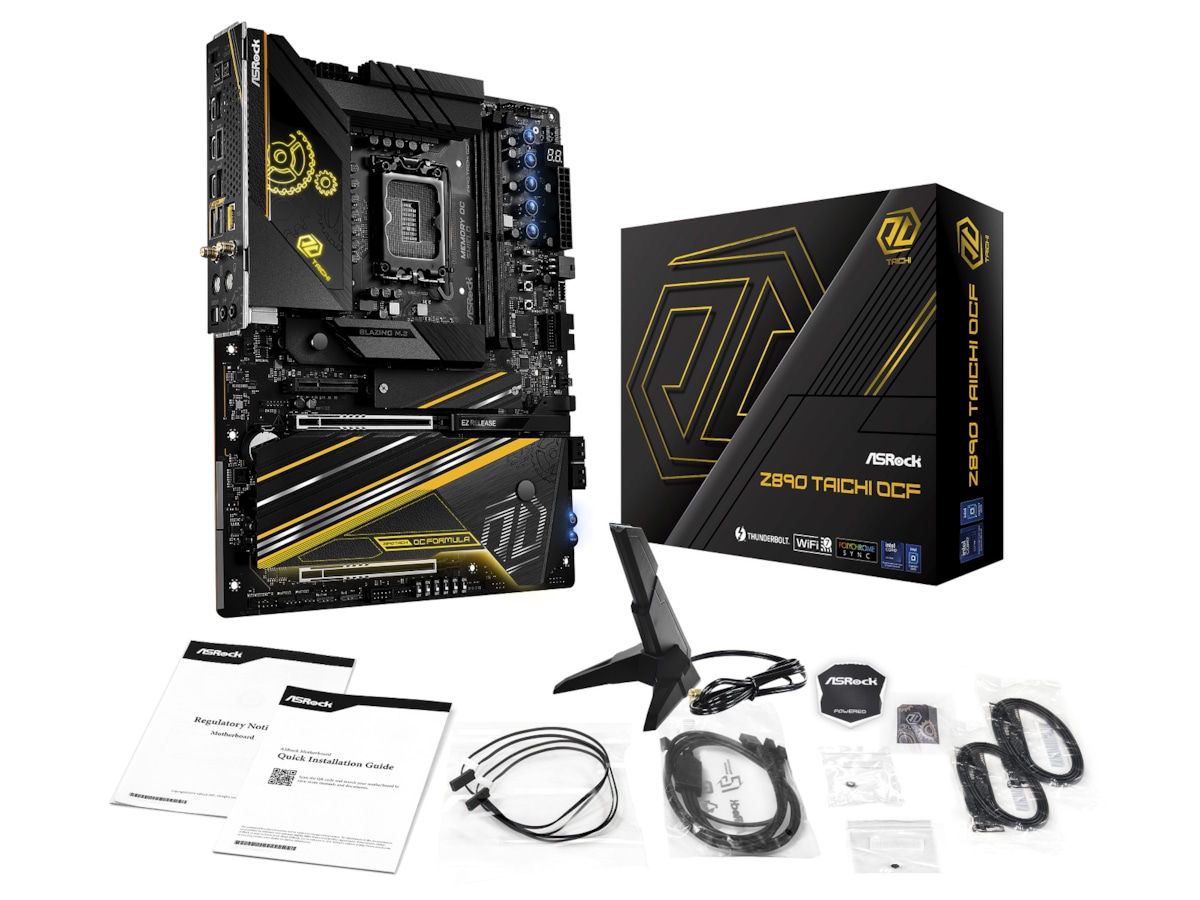 ASRock Z890 TAICHI OCF Moderkort -B-Grade Demo moderkort