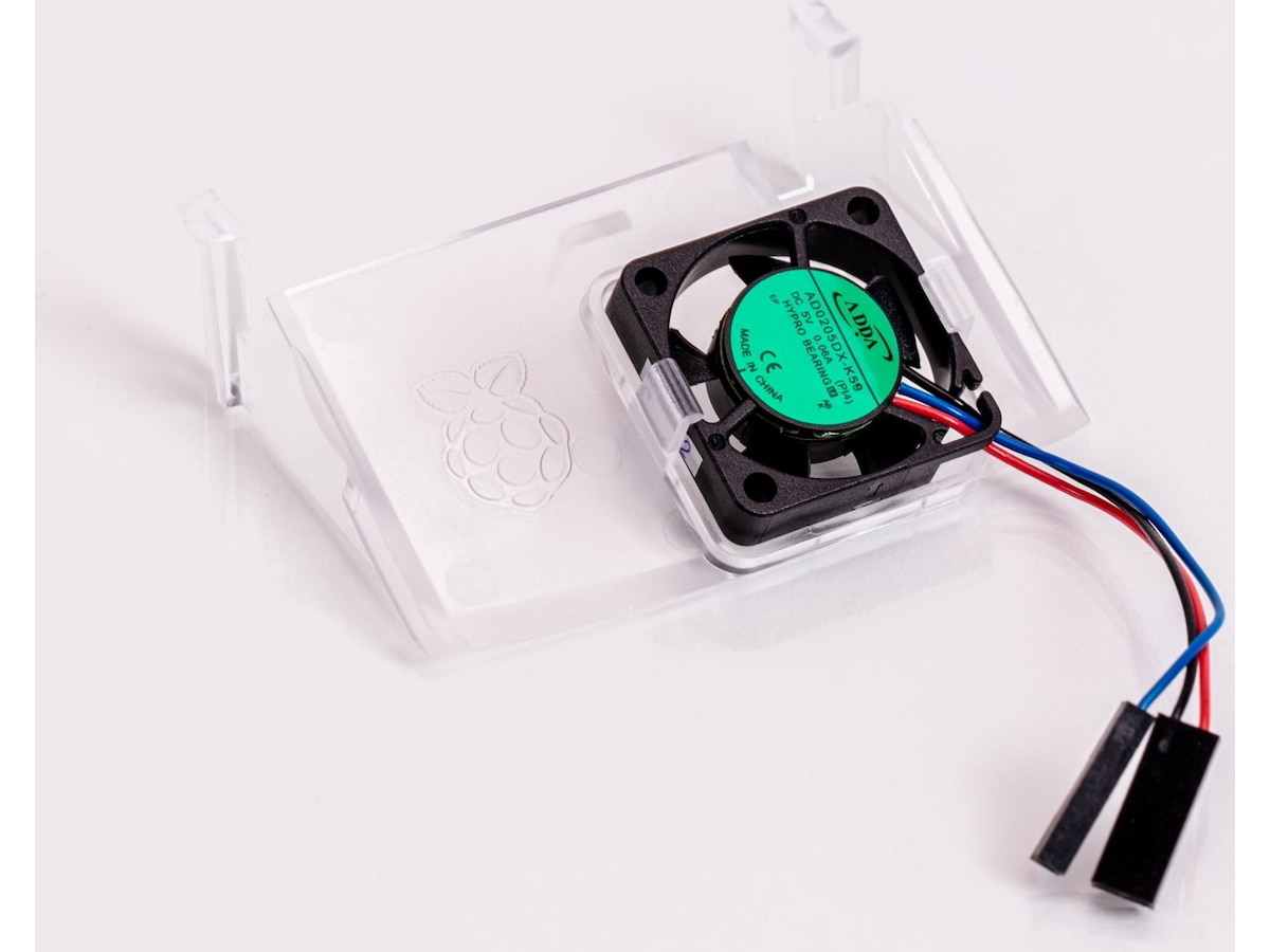 Raspberry Pi-fläkt och heatsink till Pi 4-case Tillbehör