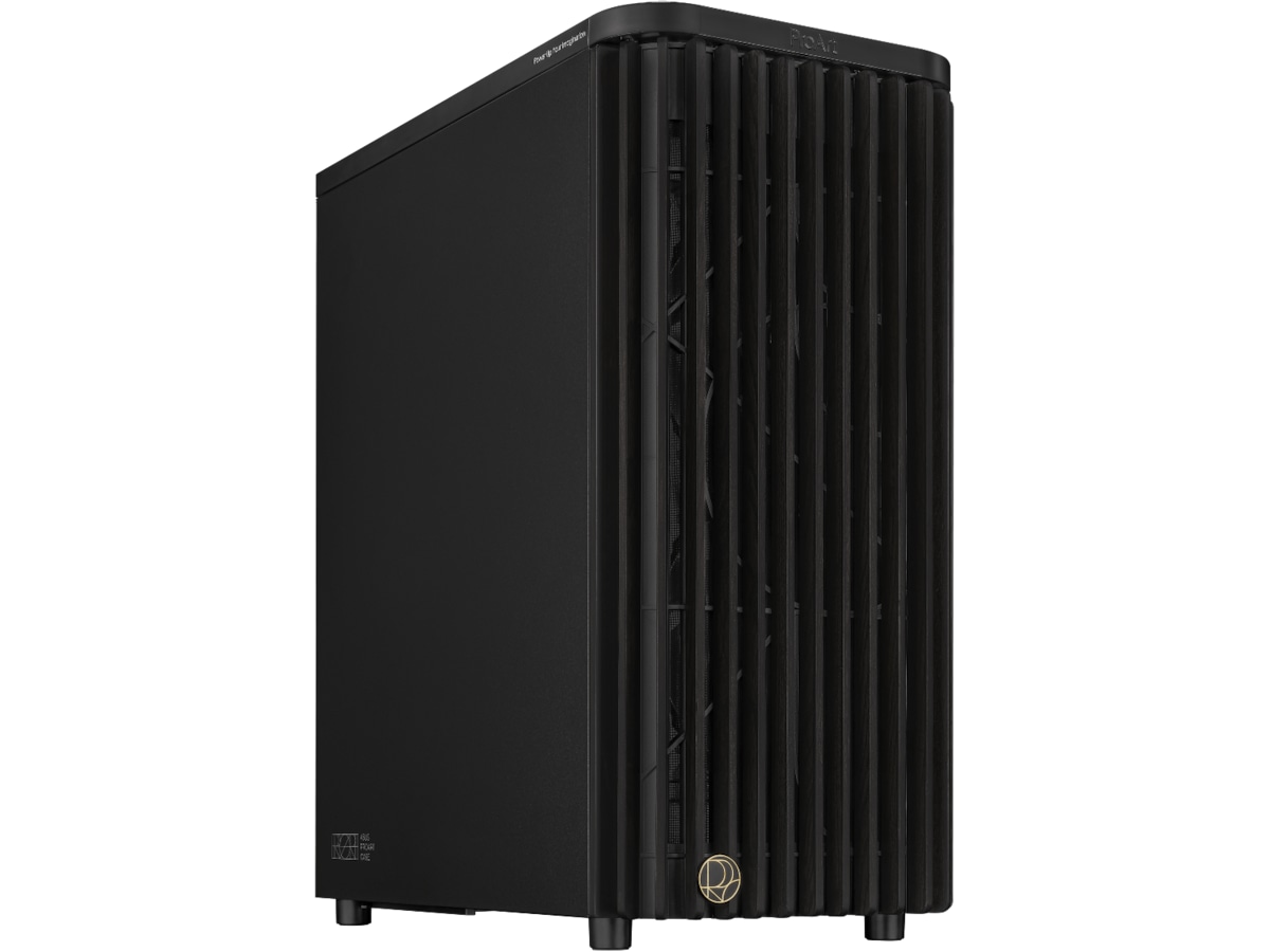 Asus Proart PA401 Wood Metal PWM Mid Tower (svart) Midi tower