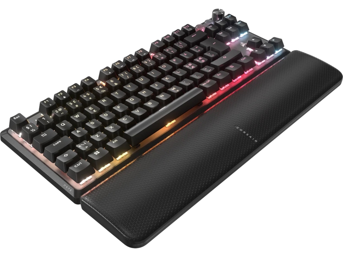 Corsair K70 PRO TKL RGB Gaming Tangentbord (svart) Gamingtangentbord