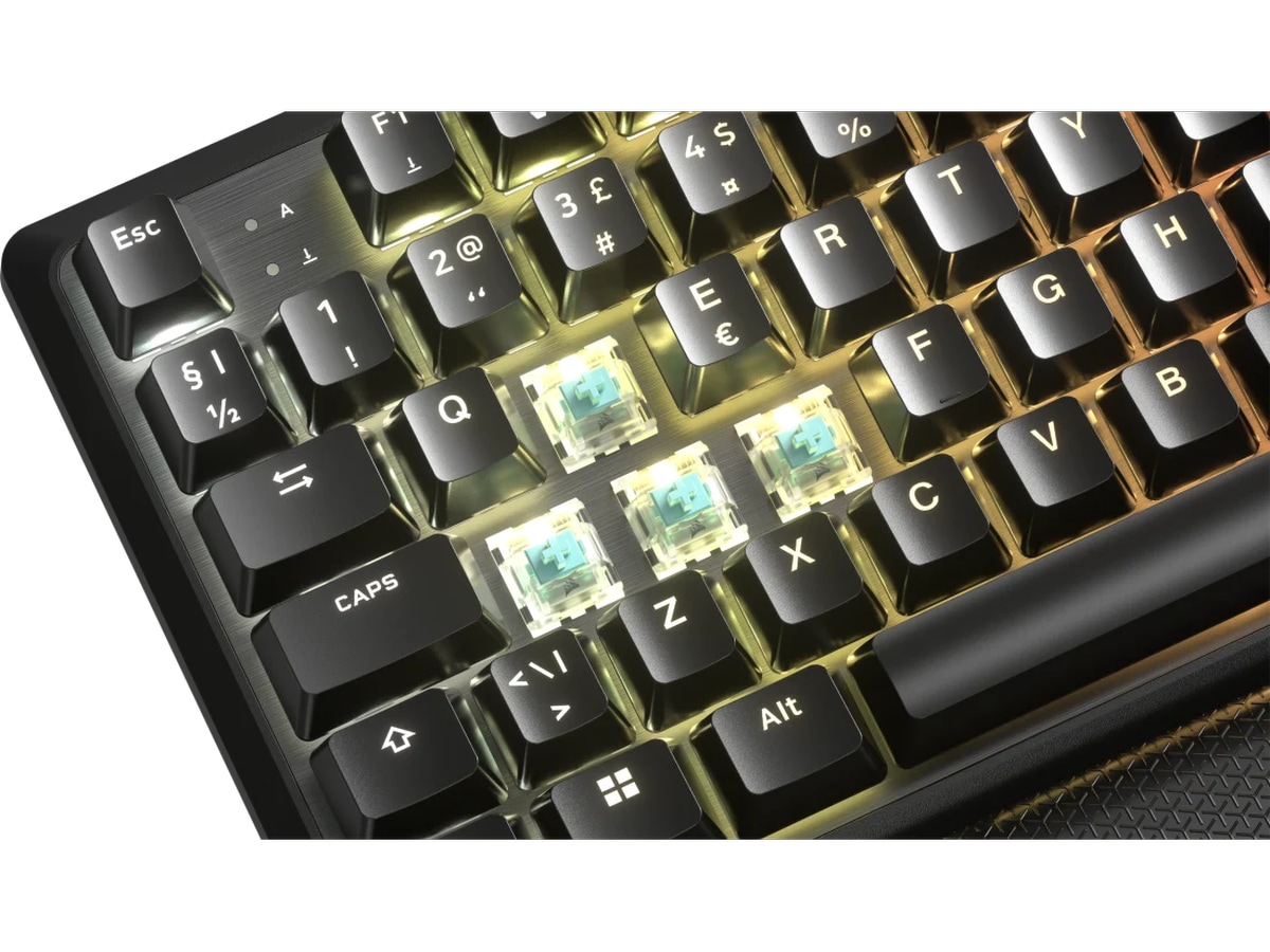 Corsair K70 PRO TKL RGB Gaming Tangentbord (svart) Gamingtangentbord