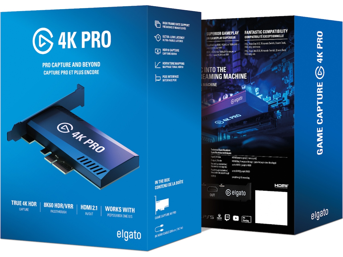 Elgato Game Capture 4K Pro Video & streaming
