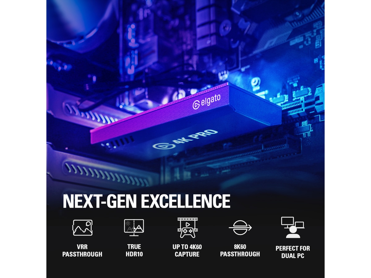 Elgato Game Capture 4K Pro Video & streaming