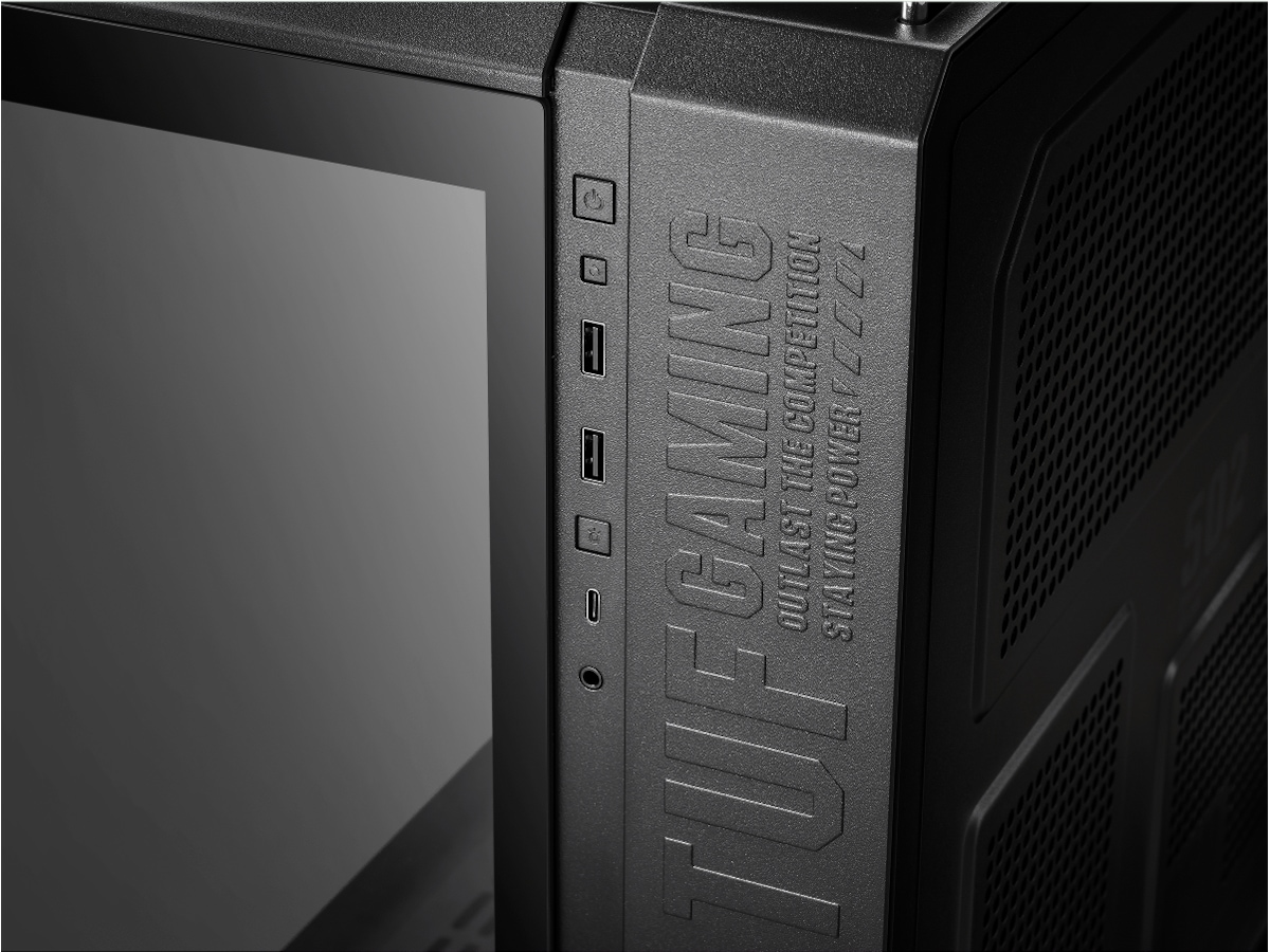 Asus TUF Gaming GT502 Plus TG ARGB Mid Tower (svart) Midi tower