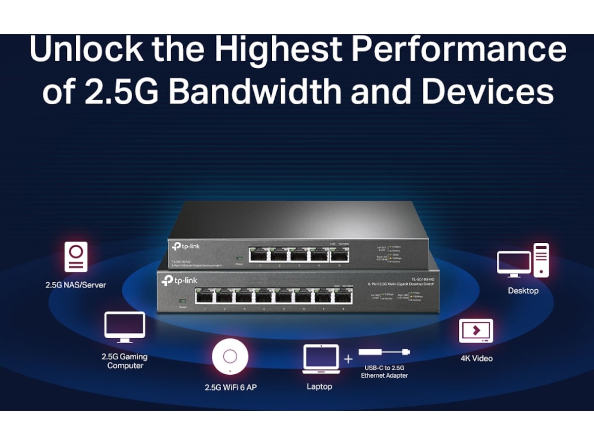 TP-Link TL-SG108-M2 switch Switchar